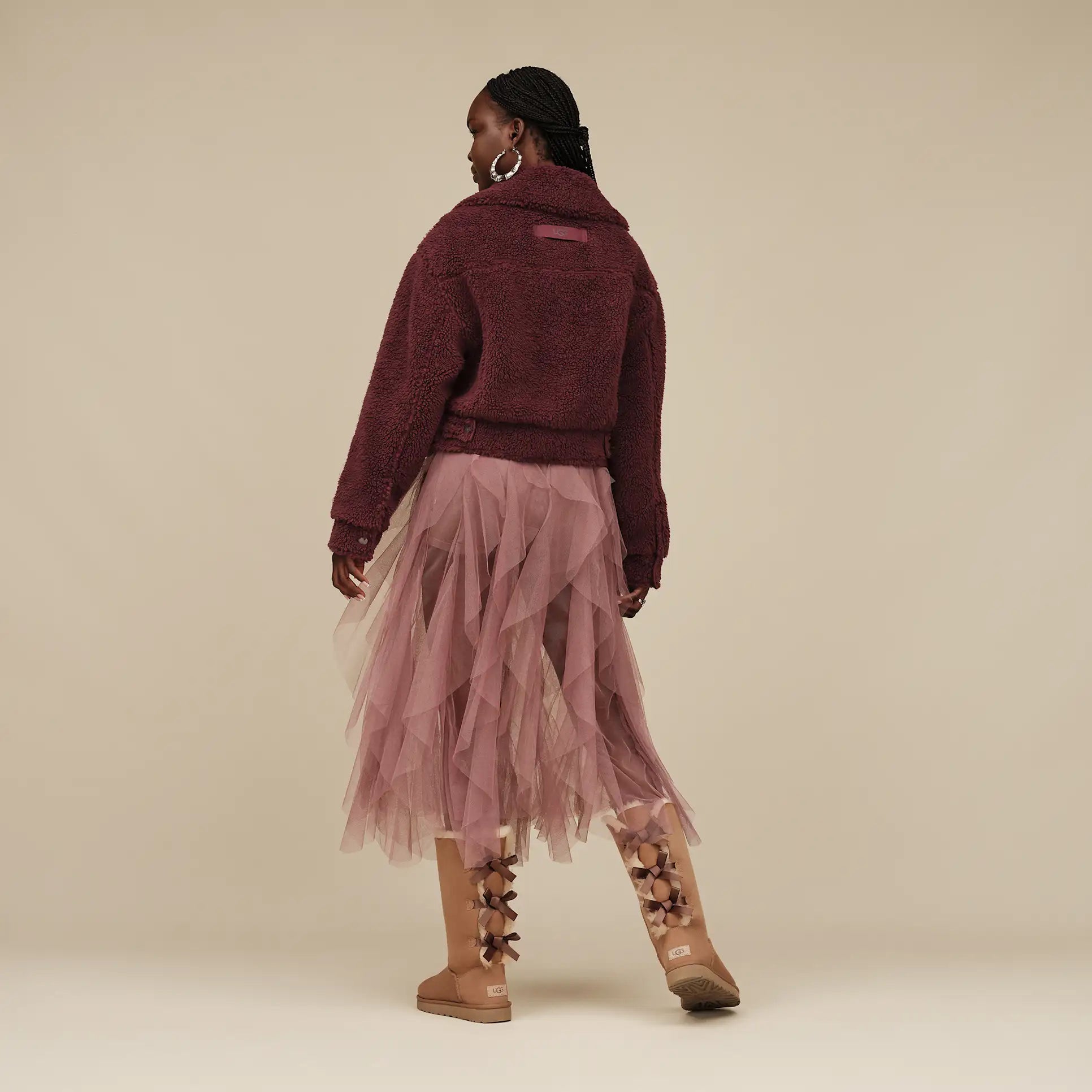 Femme Veste camionneur courte Frankie