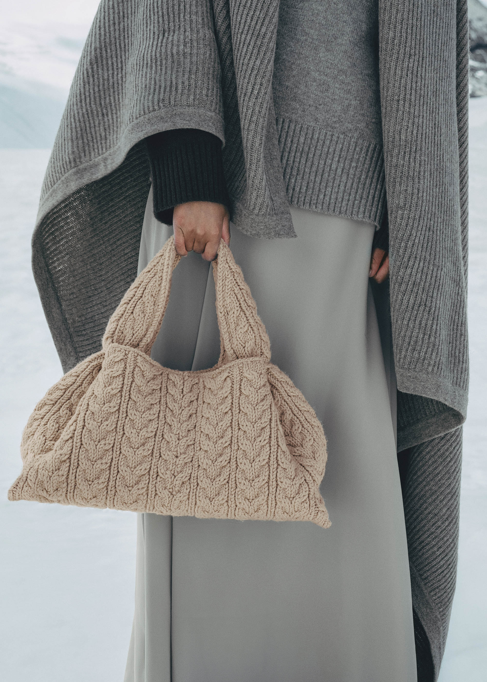 Numéro Neuf Large - Ecru Mérinos