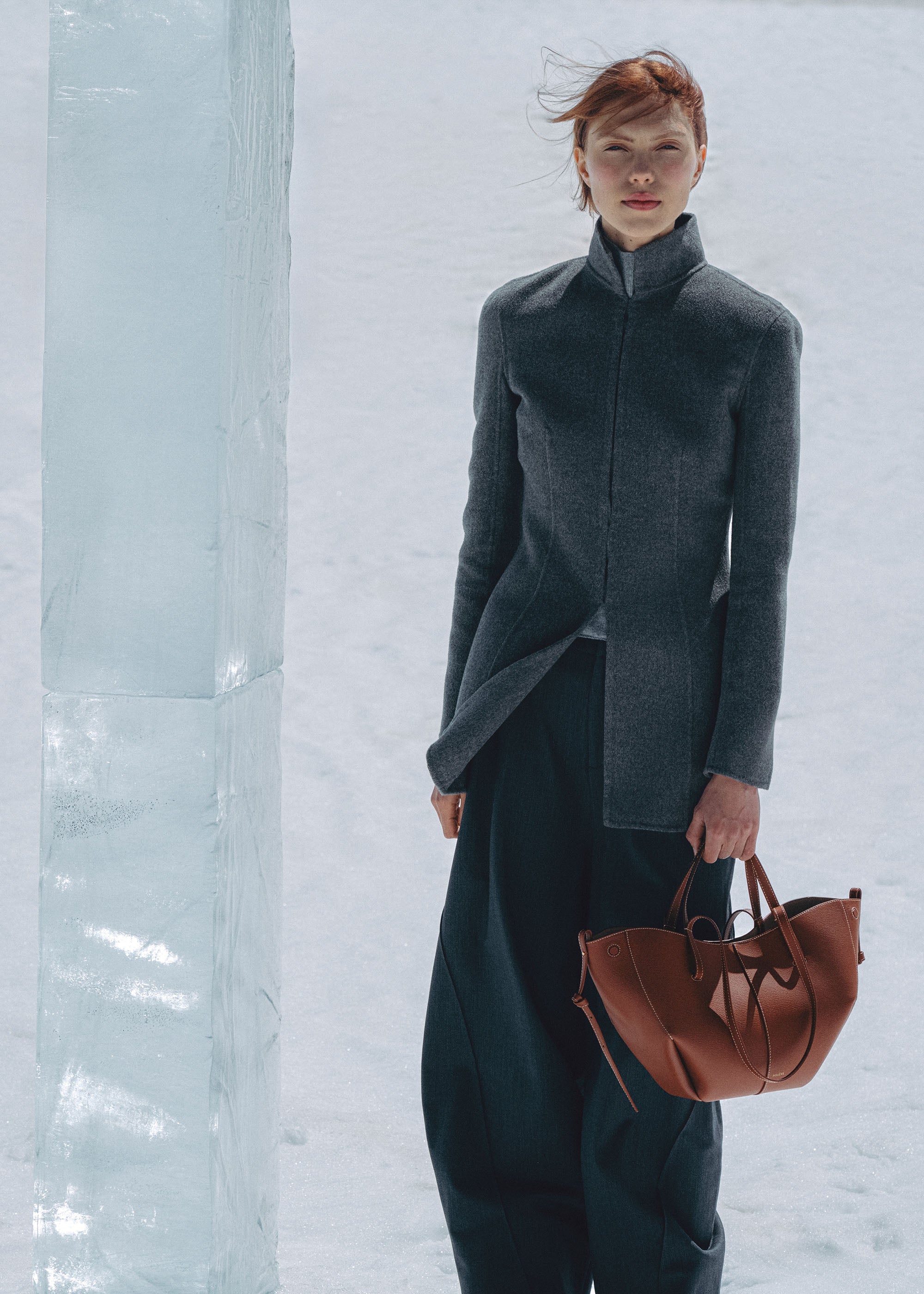 Cyme Mini - Cognac Grainé