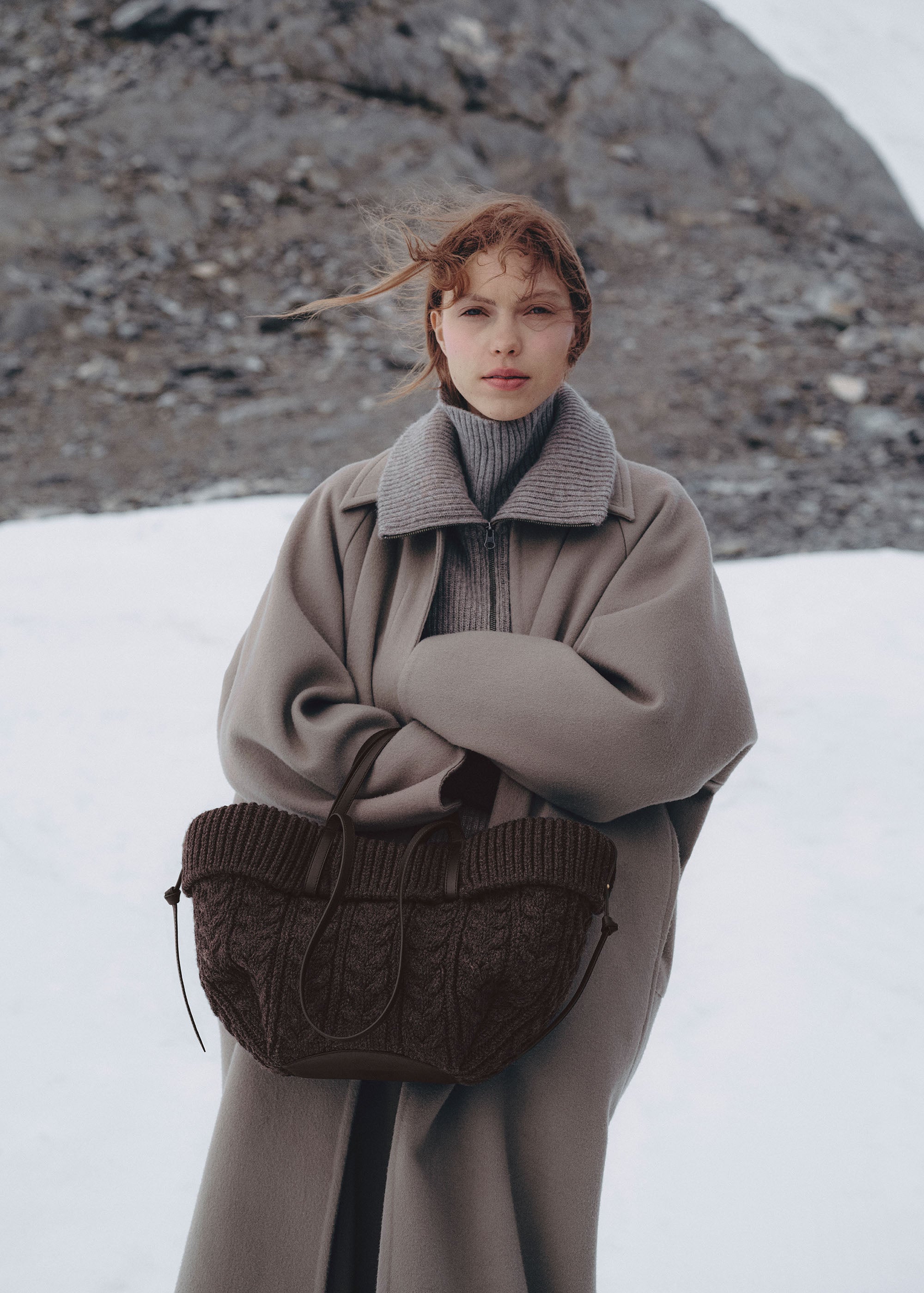 Cyme Mini - Ébène Mérinos