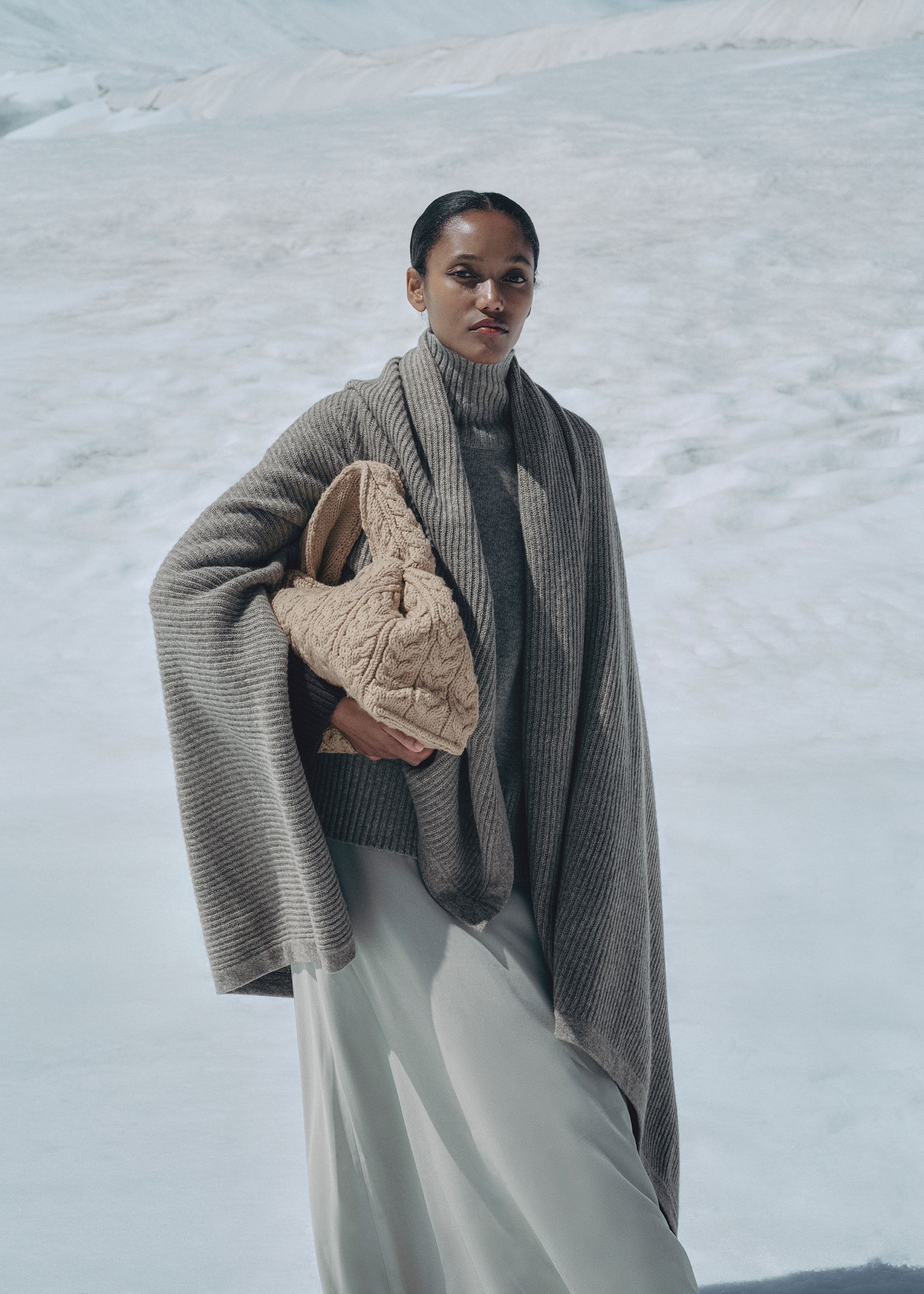 Numéro Neuf Large - Ecru Mérinos