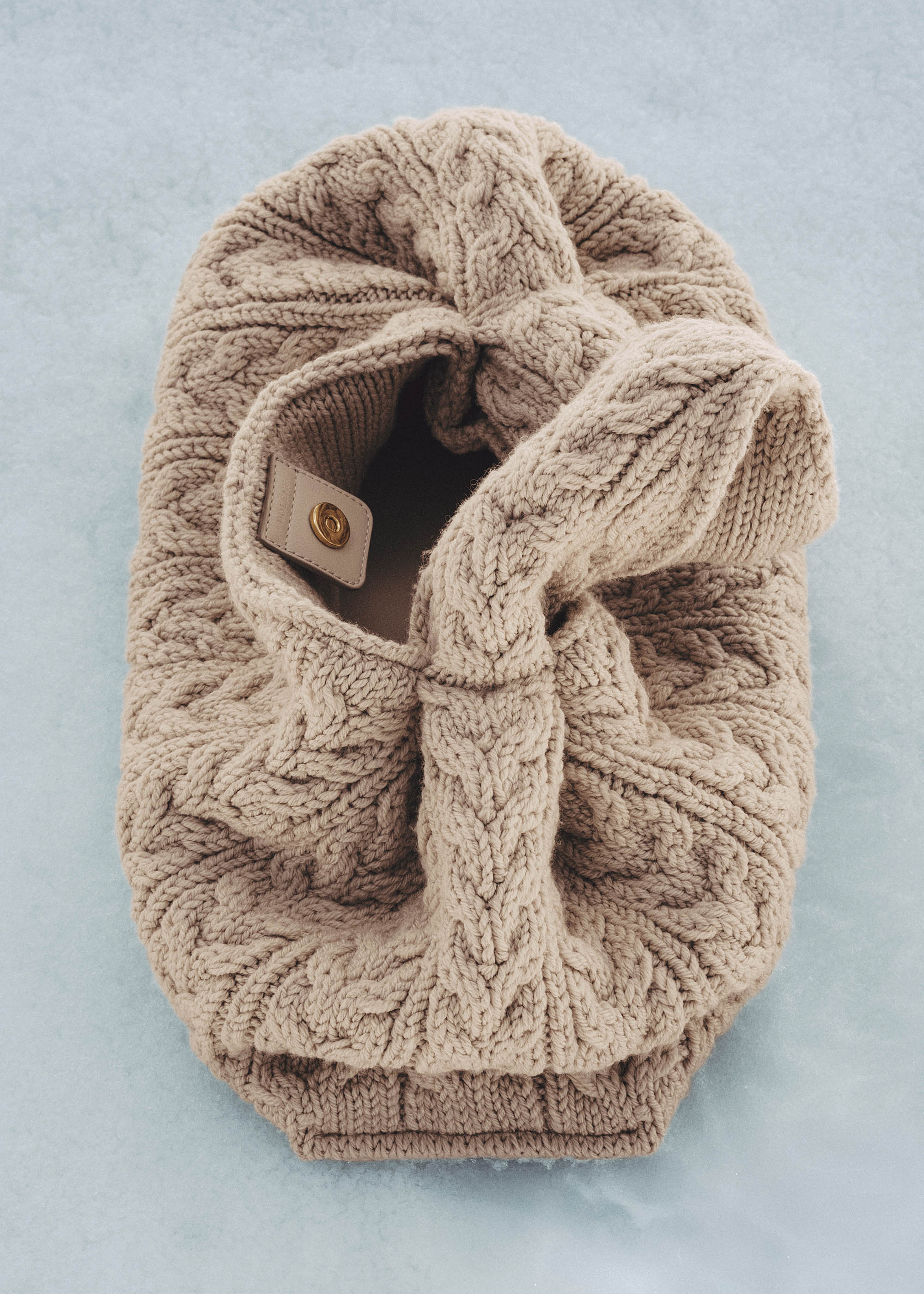 Numéro Neuf Large - Ecru Mérinos